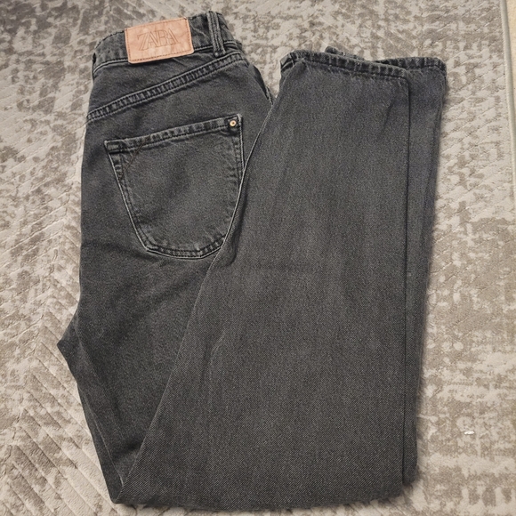 Zara Denim - Zara Charcoal Denim Jeans